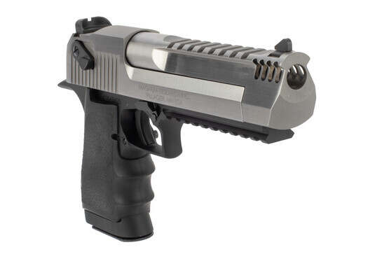Magnum Research Desert Eagle Mark XIX 50 AE features a stainless steel slide
